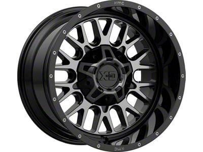 XD Snare Gloss Black with Gray Tint 8-Lug Wheel; 20x9; 0mm Offset (17-22 F-350 Super Duty SRW)