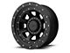 XD FMJ Satin Black 6-Lug Wheel; 17x9; -12mm Offset (19-24 Sierra 1500)