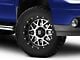 XD Grenade Satin Black Machined 6-Lug Wheel; 17x9; -12mm Offset (07-13 Sierra 1500)