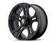 XD Crank Matte Black 5-Lug Wheel; 17x9; 0mm Offset (09-18 RAM 1500)