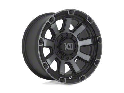 XD Gauntlet Satin Black with Gray Tint 6-Lug Wheel; 20x9; 0mm Offset (19-25 RAM 1500)