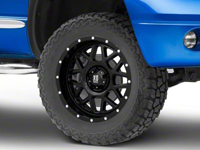 XD Grenade Gloss Black 5-Lug Wheel; 20x9; 18mm Offset (02-08 RAM 1500, Excluding Mega Cab)