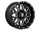 XD Grenade Satin Black Milled 5-Lug Wheel; 20x9; 0mm Offset (09-18 RAM 1500)