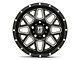 XD Grenade Satin Black Milled 5-Lug Wheel; 20x9; 0mm Offset (09-18 RAM 1500)