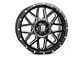 XD Grenade Satin Black Milled 6-Lug Wheel; 20x9; 0mm Offset (19-24 RAM 1500)