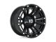 XD Monster 3 Satin Black 8-Lug Wheel; 20x10; -18mm Offset (06-08 RAM 1500 Mega Cab)