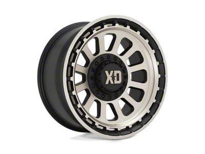 XD Omega Satin Black with Bronze Tint 5-Lug Wheel; 20x10; -18mm Offset (02-08 RAM 1500, Excluding Mega Cab)