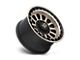 XD Omega Satin Black with Bronze Tint 5-Lug Wheel; 17x9; -12mm Offset (02-08 RAM 1500, Excluding Mega Cab)