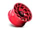 XD Onslaught Candy Red 8-Lug Wheel; 20x9; 0mm Offset (06-08 RAM 1500 Mega Cab)