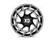 XD Onslaught Gloss Black Milled 8-Lug Wheel; 20x10; -18mm Offset (06-08 RAM 1500 Mega Cab)