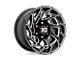 XD Onslaught Gloss Black Milled 8-Lug Wheel; 20x9; 0mm Offset (06-08 RAM 1500 Mega Cab)