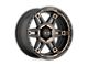 XD Spy II Satin Black Dark Tint 8-Lug Wheel; 20x10; -18mm Offset (06-08 RAM 1500 Mega Cab)