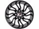 XD Tension Gloss Black Milled 6-Lug Wheel; 20x10; -18mm Offset (19-24 RAM 1500)