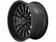 XD Whiplash Satin Black 6-Lug Wheel; 20x9; 0mm Offset (19-25 RAM 1500)