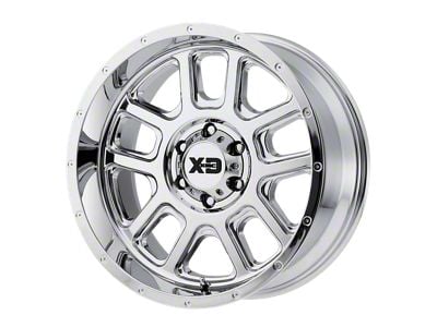 XD Delta Chrome 8-Lug Wheel; 22x14; -76mm Offset (19-24 RAM 2500)