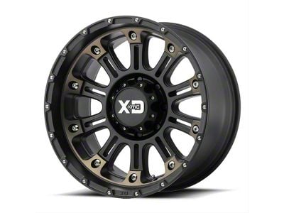 XD Hoss II Satin Black Machined with Dark Tint 8-Lug Wheel; 20x10; -24mm Offset (19-24 RAM 3500 SRW)