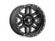 XD Machete Satin Black with Reinforcing Ring 6-Lug Wheel; 17x8; 20mm Offset (19-23 Ranger)