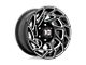 XD Onslaught Gloss Black Milled 6-Lug Wheel; 20x9; 0mm Offset (19-23 Ranger)