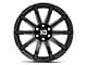 XD Outbreak Gloss Black Milled 6-Lug Wheel; 18x9; 12mm Offset (19-23 Ranger)