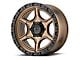 XD Portal Satin Bronze with Satin Black Lip 6-Lug Wheel; 18x8.5; 0mm Offset (19-23 Ranger)