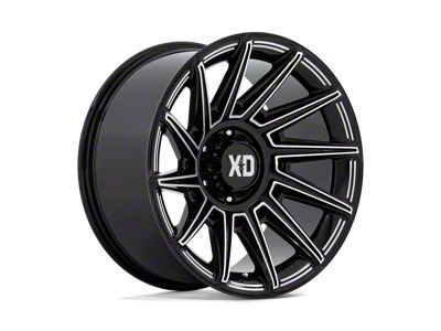 XD Specter Gloss Black Milled 6-Lug Wheel; 20x10; -18mm Offset (19-23 Ranger)