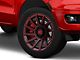 XD Specter Gloss Black with Red Tint 6-Lug Wheel; 20x10; -18mm Offset (19-23 Ranger)