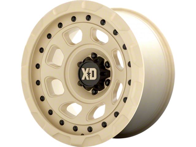 XD Storm Sand 6-Lug Wheel; 17x9; 0mm Offset (19-23 Ranger)