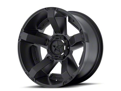 XD Rockstar II Matte Black 6-Lug Wheel; 22x12; -44mm Offset (99-06 Silverado 1500)