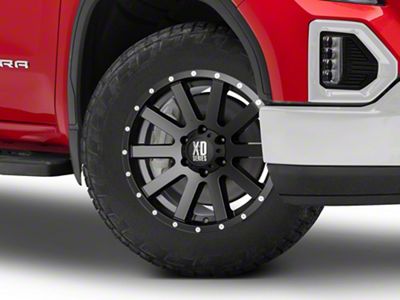 XD Heist Satin Black 6-Lug Wheel; 20x10; -24mm Offset (19-24 Sierra 1500)