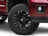 XD Monster Matte Black 6-Lug Wheel; 18x9; 18mm Offset (14-18 Sierra 1500)