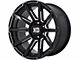 XD Outbreak Gloss Black Milled 6-Lug Wheel; 20x10; 12mm Offset (19-24 Sierra 1500)