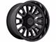 XD Rover Satin Black with Gloss Black Lip 6-Lug Wheel; 20x9; 0mm Offset (19-25 Sierra 1500)