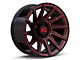 XD Specter Gloss Black with Red Tint 6-Lug Wheel; 20x10; -18mm Offset (19-24 Sierra 1500)