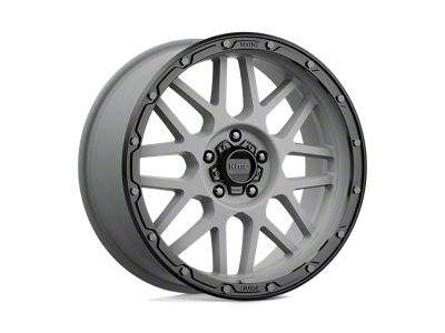 XD Demodog Gloss Black Milled 8-Lug Wheel; 20x9; 18mm Offset (20-24 Sierra 2500 HD)