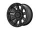 XD Gauntlet Satin Black 8-Lug Wheel; 20x9; 0mm Offset (20-24 Sierra 2500 HD)