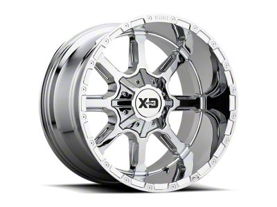 XD Mammoth Chrome 8-Lug Wheel; 20x12; -44mm Offset (07-10 Sierra 2500 HD)