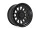 XD Omega Satin Black 8-Lug Wheel; 20x10; -18mm Offset (07-10 Sierra 2500 HD)