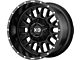 XD Snare Satin Black 8-Lug Wheel; 20x12; -44mm Offset (07-10 Sierra 2500 HD)