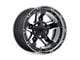 XD Titan Satin Black 8-Lug Wheel; 20x10; -18mm Offset (07-10 Sierra 3500 HD SRW)