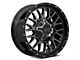 XD Snare Gloss Black with Gray Tint 6-Lug Wheel; 20x9; 18mm Offset (19-24 Silverado 1500)