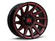XD Specter Gloss Black with Red Tint 6-Lug Wheel; 20x10; -18mm Offset (19-24 Silverado 1500)