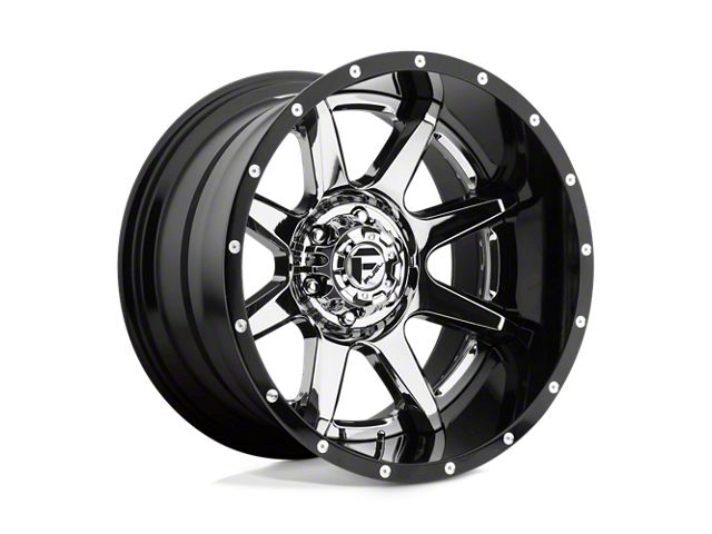 XD Brute Satin Black 8-Lug Wheel; 20x12; -44mm Offset (20-24 Silverado 2500 HD)