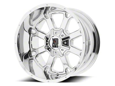 XD Buck 25 Chrome 8-Lug Wheel; 20x10; -24mm Offset (20-25 Silverado 2500 HD)