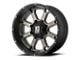 XD Onslaught Candy Red 8-Lug Wheel; 22x12; -44mm Offset (07-10 Silverado 2500 HD)