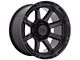 XD Titan Satin Black 8-Lug Wheel; 20x9; 0mm Offset (20-24 Silverado 2500 HD)