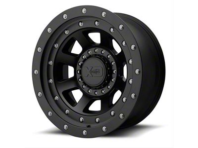 XD FMJ Satin Black 8-Lug Wheel; 20x9; 0mm Offset (20-24 Silverado 3500 HD SRW)