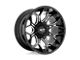 XD Hoss II Gloss Black 8-Lug Wheel; 18x9; 18mm Offset (20-24 Silverado 3500 HD SRW)