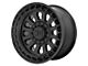 XD Omega Satin Black 8-Lug Wheel; 20x10; -18mm Offset (20-24 Silverado 3500 HD SRW)