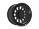 XD Omega Satin Black 8-Lug Wheel; 20x10; -18mm Offset (07-10 Silverado 3500 HD SRW)