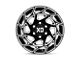 XD Onslaught Gloss Black Milled 8-Lug Wheel; 20x9; 0mm Offset (20-24 Silverado 3500 HD SRW)